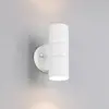 Trio Lighting Applique d'extérieur Turia, blanc mat, hauteur 16 cm, mé...