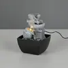 Reality Luminaires Lampe de table LED LUMA LHP 12x18x13 cm marron Lamp...