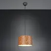 Suspension, Suspension Pardina léopard Ø40 cm Noir en Metal, BOITE A D...