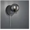 Lampe murale design en métal et verre Pure Trio Lighting