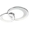 Trio Lighting Trio Granada Semi-Plafonnier Led Moderne 36w Chrome 85cm 3000k