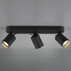 Trio lampe de plafond Pago35 watt 41 x 15 cm acier noir mat