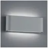 Trio applique murale Thames II led 800 lumen 46 cm gris aluminium
