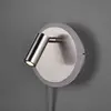 Trio Leuchten 229210207 Wandleuchte, Métal, Nickel Mat