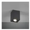 Trio - Plafonnier Biscuit Noir Cubo Spot GU10 Réglable Lighting