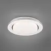 Reality Leuchten Plafonnier LED Atria, Ø 38 cm, blanc, plastique, CCT