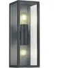 Trio Leuchten Applique Murale Extérieure Vintage 2 Lumières Anthracite IP44