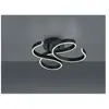 Trio Lighting Plafonnier Led Francis, Anthracite