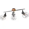 Trio Leuchten 805300388 Lampe, Métal, Argent Vieilli