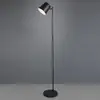 RL LIVE YOUR LIGHT Reality Leuchten Lampadaire Led Blake Avec Batterie, Dimmable, Noir