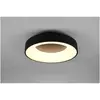 Trio Lighting Trio Girona Semi-Plafonnier Led Moderne 27w Noir Mat 3000k