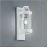 Luminaires de jardin, Applique d'exterieur Sambesi Blanc en Metal Trio