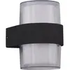Reality Leuchten Applique d’extérieur LED Molina, ronde, anthracite