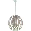 Trio-Leuchten Trio Boolan Plafonnier suspendu sphérique authentique couleur bois