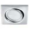 Lumière Spot encastrable led 5W orientable 8x8cm Rila Chrome Trio Lighting