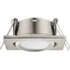 Trio Lighting Spot encastré LED Rila inclinable, nickel mat