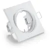 Trio Lighting Downlight Jura inclinable en blanc