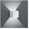 Trio applique murale Louis10 x 10 cm acier led 550 grammes blanc mat