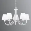 Trio Leuchten Cortez lampe 5 light peaking small e14 28w white color 11060053131