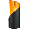 Reality Leuchten Lampe design, Lampe de table Frank Noir en Metal, trio