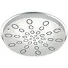 RL - Plafonnier rond en verre, plafonnier à intensité variable, chrome...
