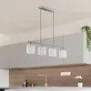Reality - Suspension, Suspension 4 lampes Tommy Blanc en Metal, trio