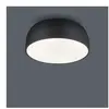 Trio Lighting Trio Baron Plafonnier Cylindrique Moderne À 4 Lumières, Noir Mat