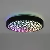 Reality Leuchten Plafonnier LED Chizu Ø 40,5 cm dimmable RVB noir