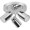 webmarketpoint Spot 3 Orientable Métal Chrome Ange Trio Lighting