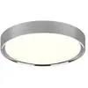 Plafonnier rond clarimo led dimmable chrome ip44 ø33 cm trio lighting