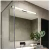Trio mattimo applique salle de bain moderne 80cm noir mat 3000k ip44