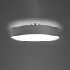 Trio - Plafonnier Hôtel 5 Lumières Abat-Jour Gris Ø65 cm Lighting