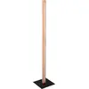 Trio - Bellari Lighting Lampadaire en bois à baguette tactile vintage