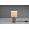 Reality Leuchten Lampe à poser Mala en céramique, Ø 15 cm