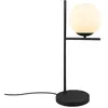 Trio Lighting - Lampe design, Lampe de table Pure Noir en Metal, trio