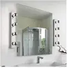 Trio theatro applique murale moderne à 4 lumières chrome ip44