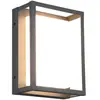 Trio Lighting Applique d'extérieur LED Witham, IP54, CCT, anthracite