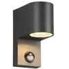Applique ronde extérieure Roya avec détecteur de mouvement Trio Lighting