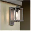 Trio Lighting Applique d'extérieur Lunga avec détecteur de mouvement