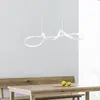 Reality Leuchten Suspension LED Perugia, variateur switch, blanche
