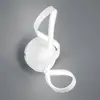 Reality Leuchten Applique LED Perugia, variateur switch, blanche