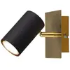 Trio - leuchten applique MéTAL noir et or GU10 802400180