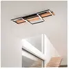 Trio Harper Semi-Plafonnier LED Moderne 30W Noir Mat 3000K