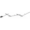 Trio Lighting Plafonnier LED Indira inclinable, variateur noir