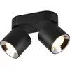 Trio Lighting Spot pour plafond Guayana GU10 à 2 lampes noir