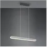 Trio Lighting Suspension LED Helios extensible dim CCT alu