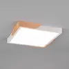 Reality Leuchten Plafonnier LED Meta, 31,5x31,5 cm, 3 000 K, blanc