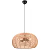 Trio Lighting Suspension Led Métal Et Rotin Culot E27 50 Cm - Trio - Inga