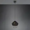 RL LIVE YOUR LIGHT Reality Leuchten Suspension Borka, à 1 lampe, Ø 30 cm, noir