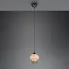 RL LIVE YOUR LIGHT Reality Leuchten Suspension Borka, à 1 lampe, Ø 17,5 cm, Nature